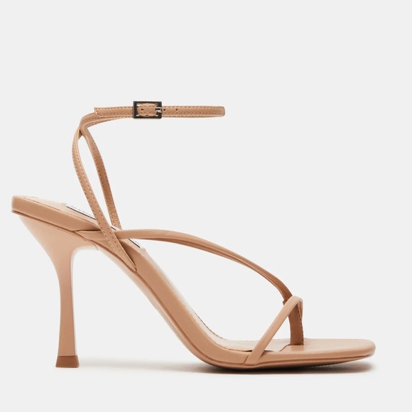 Steve Madden Annie Nude Strappy Heels - Picture 5 of 6